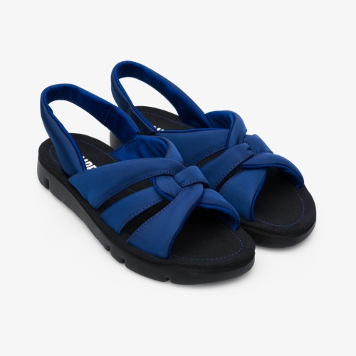 Camper Oruga Womens Sandals US-96034 Blue Outlet USA